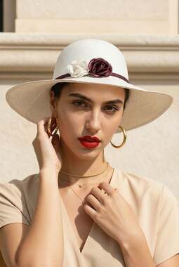 Montecristi Genuine Panama Hat Handwoven 100% Paja Toquilla Wide Brim Sun Hat